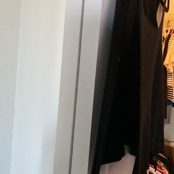 PINK Victoria Secret Black Tank - Open Sides - Tie Sides - Size Small - Picture 4 of 4